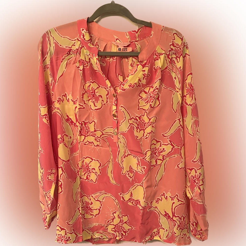 Lilly Pulitzer Elsa top size L
